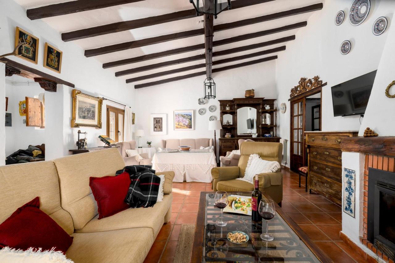 Refugio Andaluz Con Piscina Entre Olivos Villanueva de Tapia Ngoại thất bức ảnh