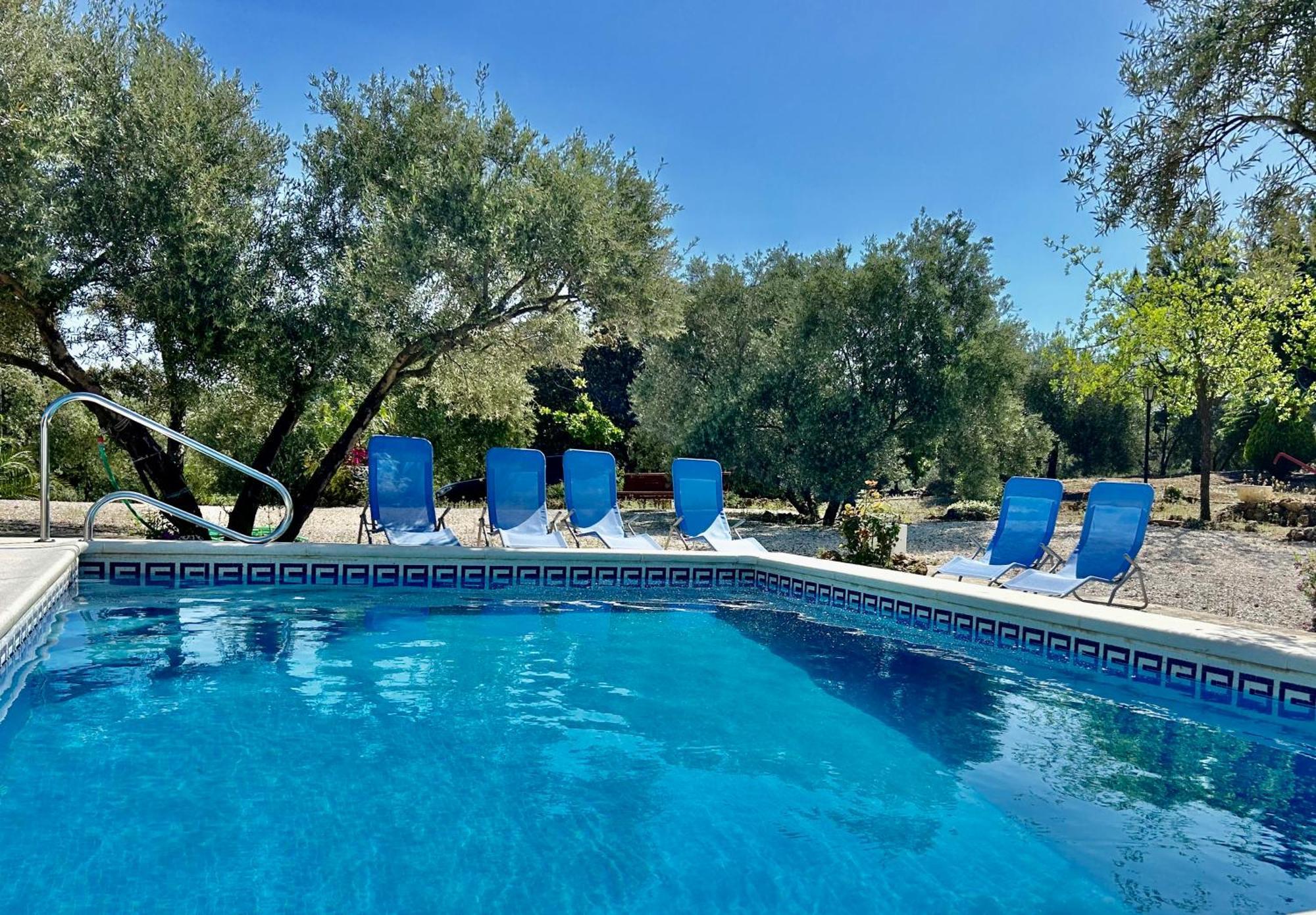 Refugio Andaluz Con Piscina Entre Olivos Villanueva de Tapia Ngoại thất bức ảnh